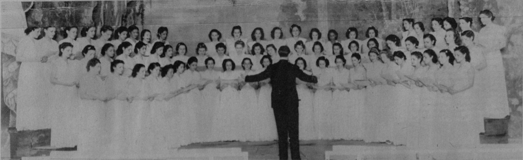 A. Serret director coro 1939